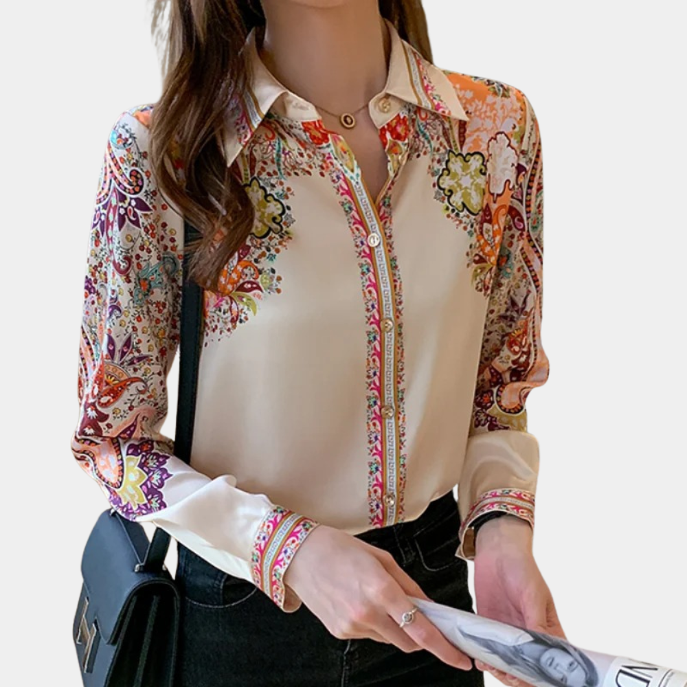 Amber - Elegant ladies' blouse for summer