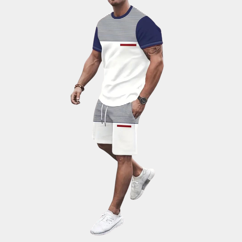 Terrance - Trendy two-piece summer clothing for men - Perfect for summer