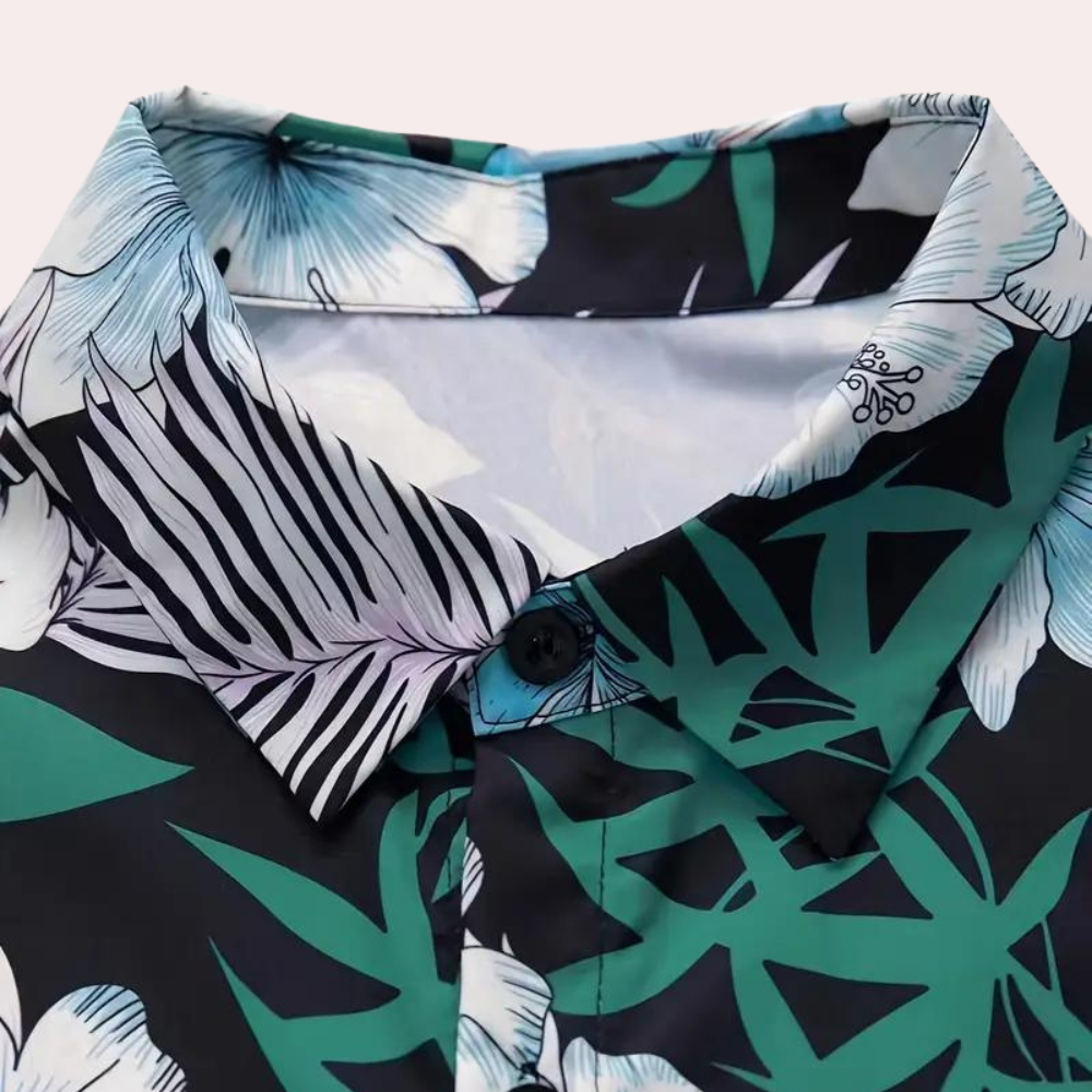 Travis - Floral Two-Piece Summer Outfit for Men - Perfect for Spring and Summer