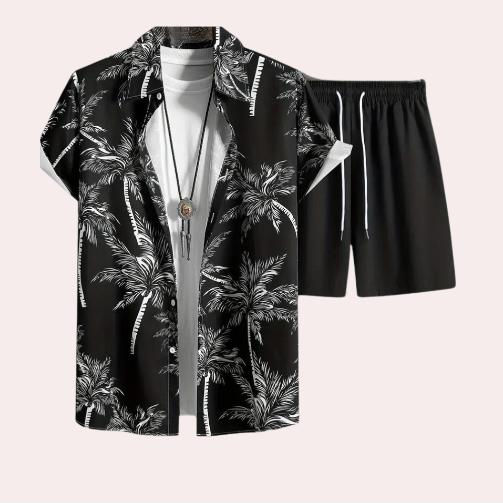 Coligny - Comfortable two-piece summer clothing set for spring and summer