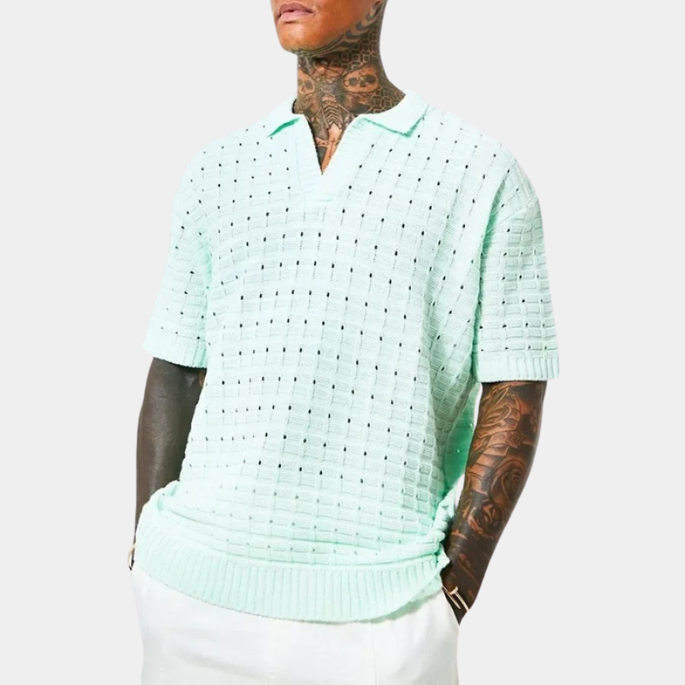 Stephan - Lightweight and breathable men's polo for summer