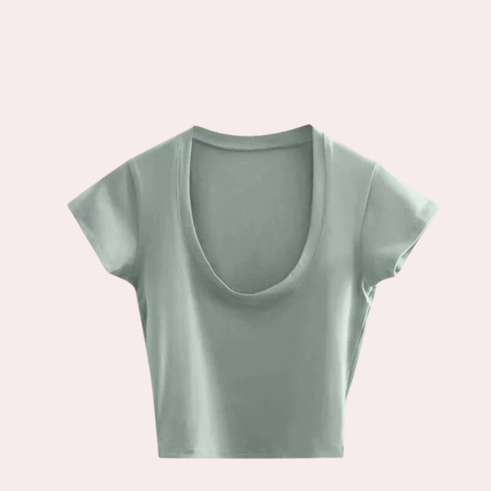 Brigitte - Casual Summer T-shirt for Women