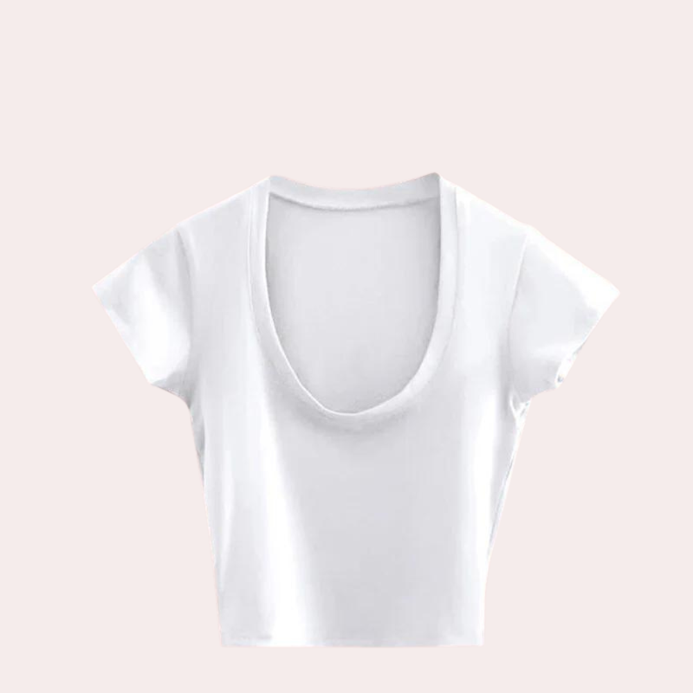 Brigitte - Casual Summer T-shirt for Women