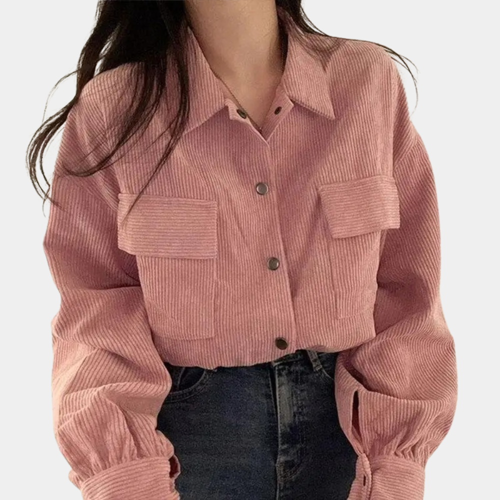 Cleena - Corduroy Summer Jacket for Women - Perfect for Spring and Summer