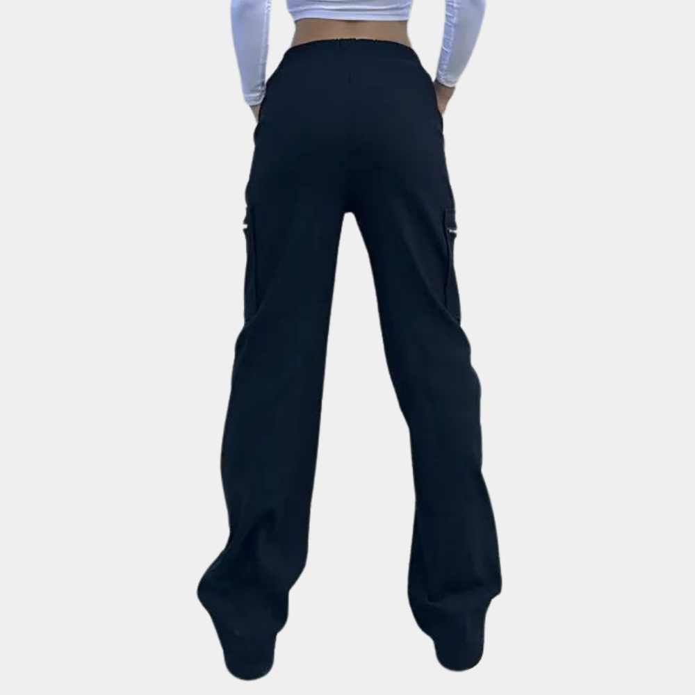Cadenza - Elegant cargo trousers for women, perfect for summer