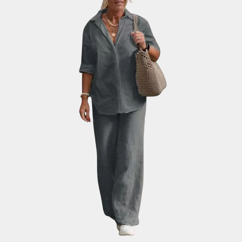 Connie - Comfortable Summer Two-Piece Women's Set