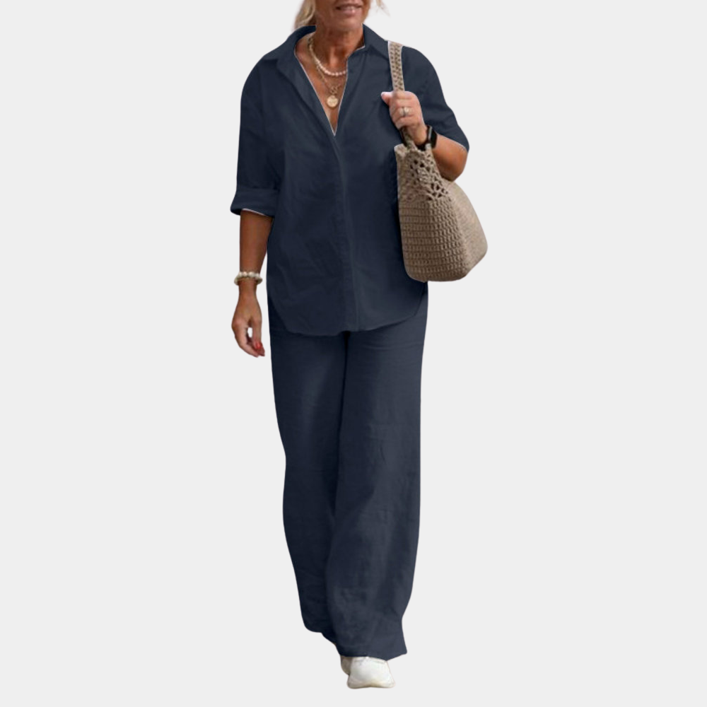 Connie - Comfortable Summer Two-Piece Women's Set