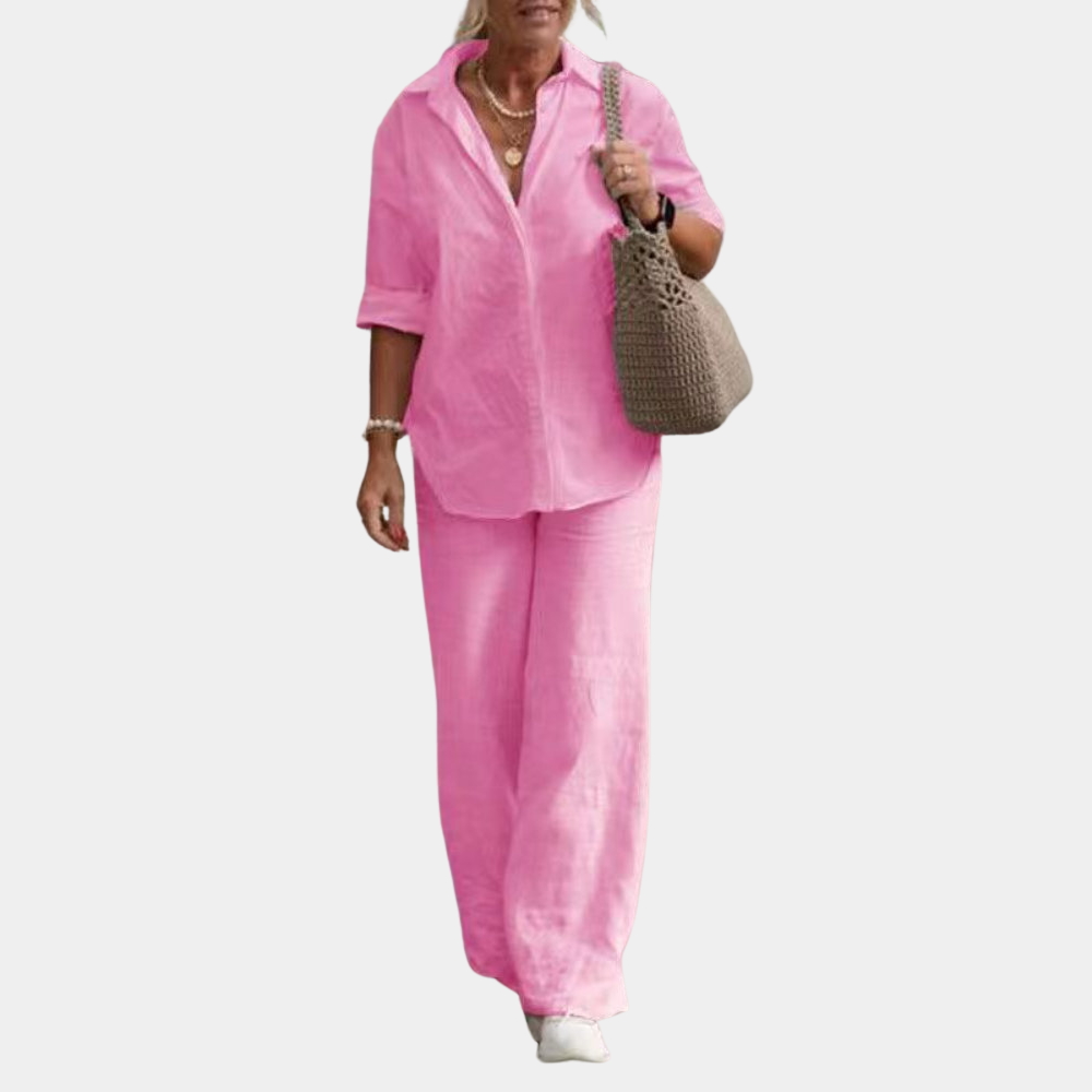 Connie - Comfortable Summer Two-Piece Women's Set