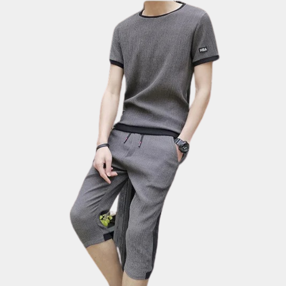 Tony - Cool & sporty summer two-piece men's set