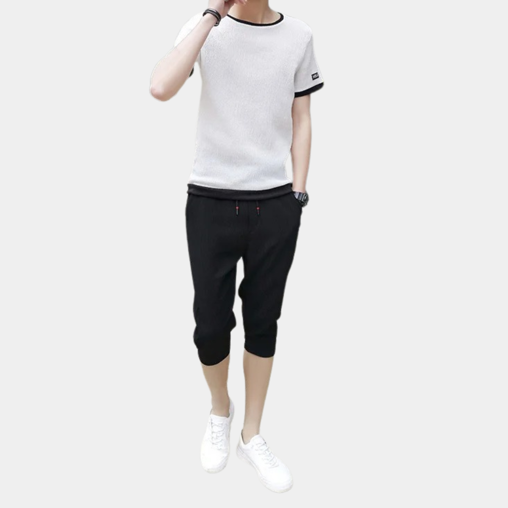 Tony - Cool & sporty summer two-piece men's set