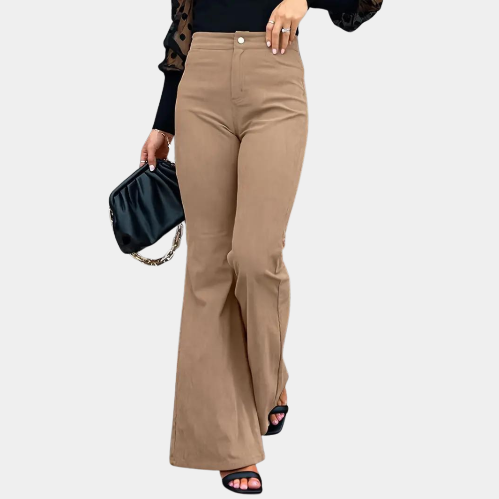 Sylvie - Elegant Flared Trousers for Women for Summer