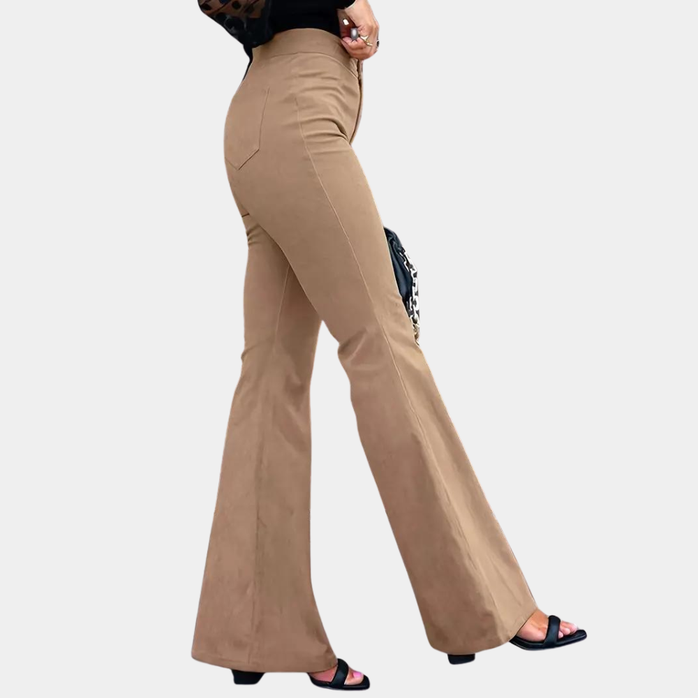 Sylvie - Elegant Flared Trousers for Women for Summer