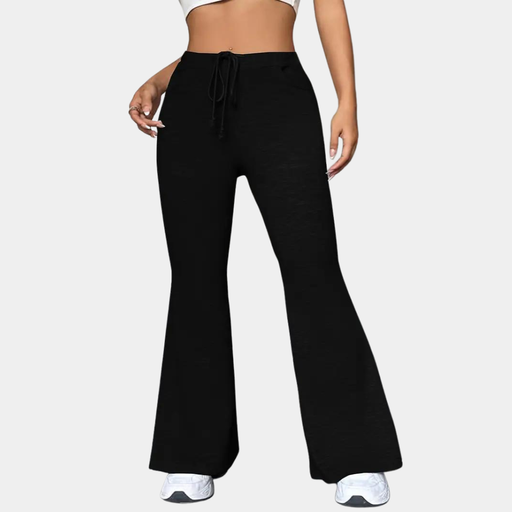 Elise - Comfortable Flared Women's Trousers for Summer