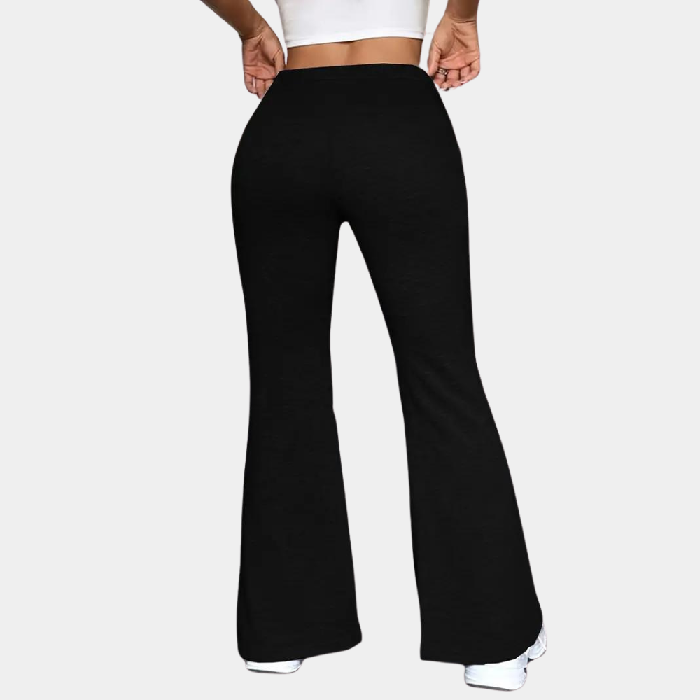 Elise - Comfortable Flared Women's Trousers for Summer