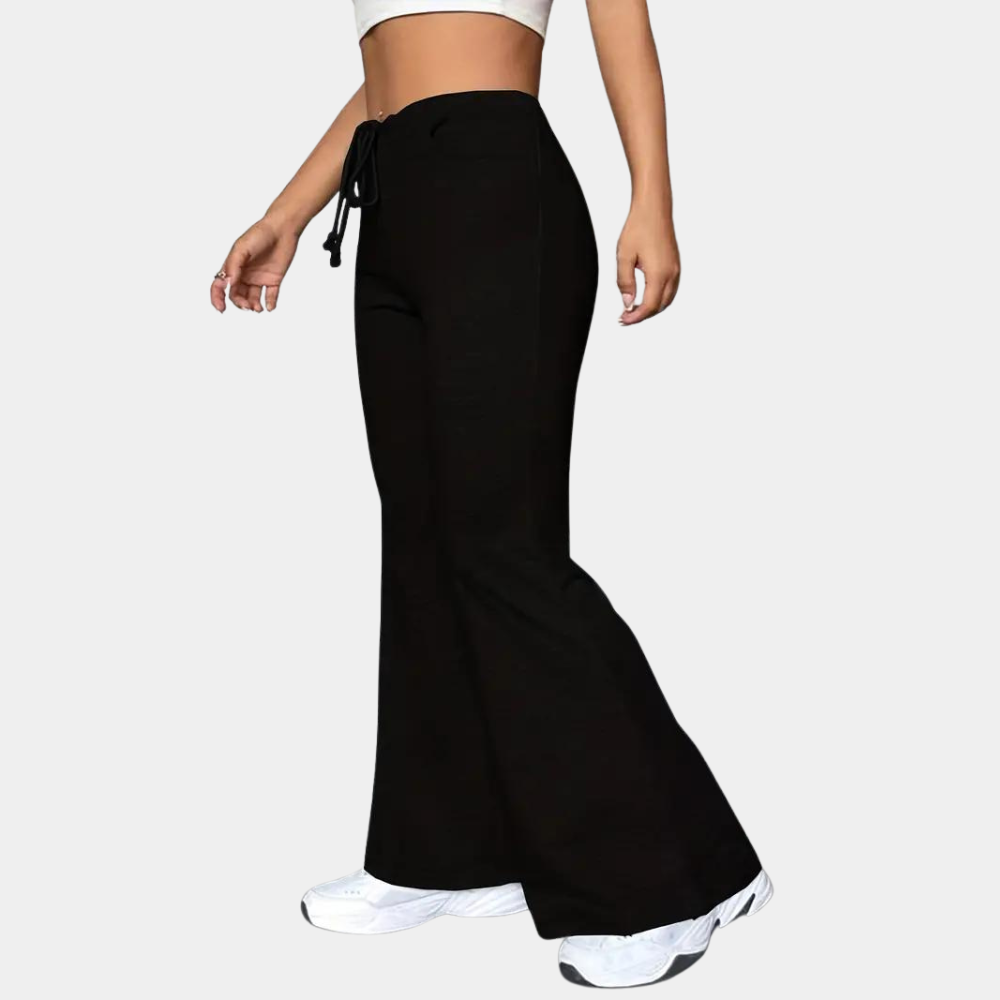 Elise - Comfortable Flared Women's Trousers for Summer