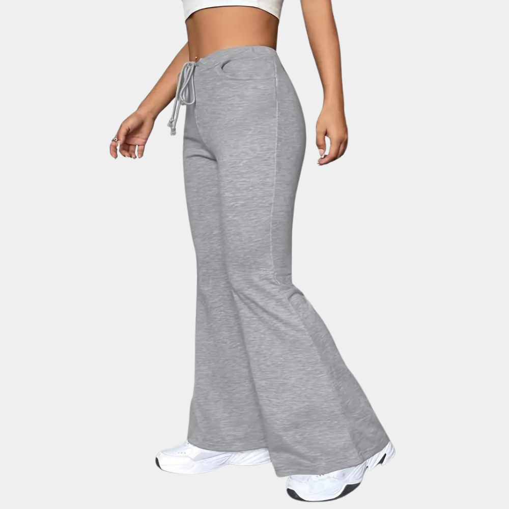 Elise - Comfortable Flared Women's Trousers for Summer