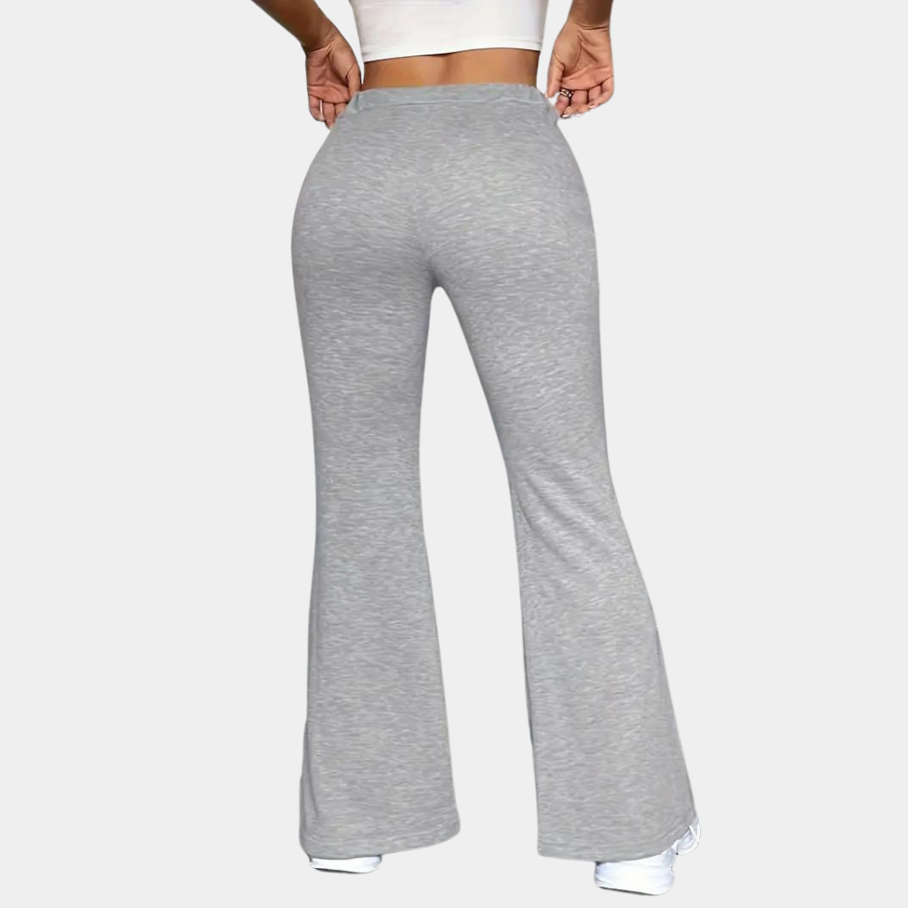 Elise - Comfortable Flared Women's Trousers for Summer