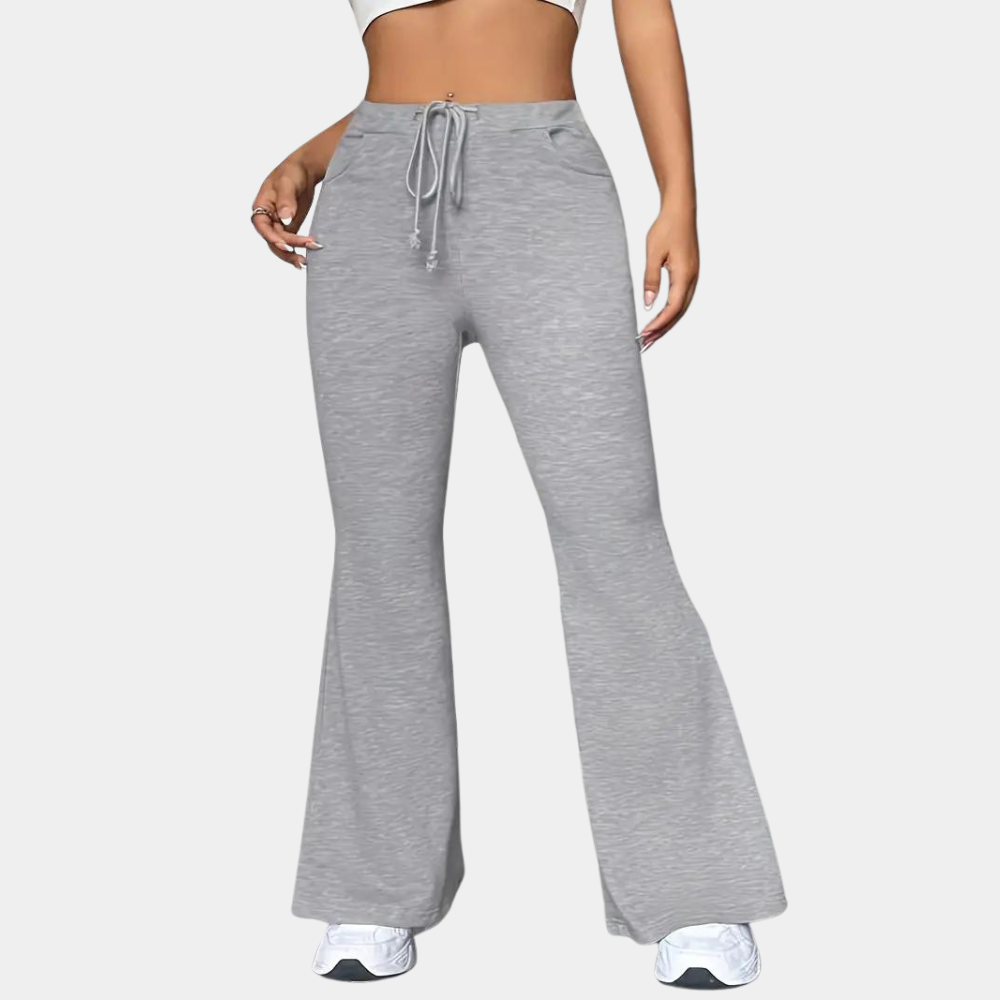Elise - Comfortable Flared Women's Trousers for Summer