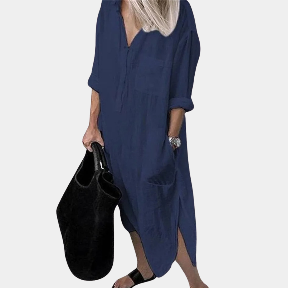 Andra - Stylish and Comfortable Long Summer Dress for Women
