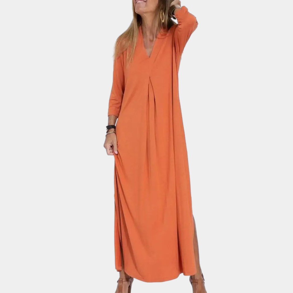 Aline - Stylish Long Ladies' Dress for Summer