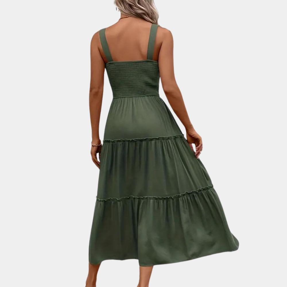 Casual breathable women's dress for summer
