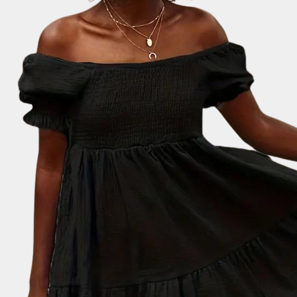 Casual Off-Shoulder Summer Dress for Women