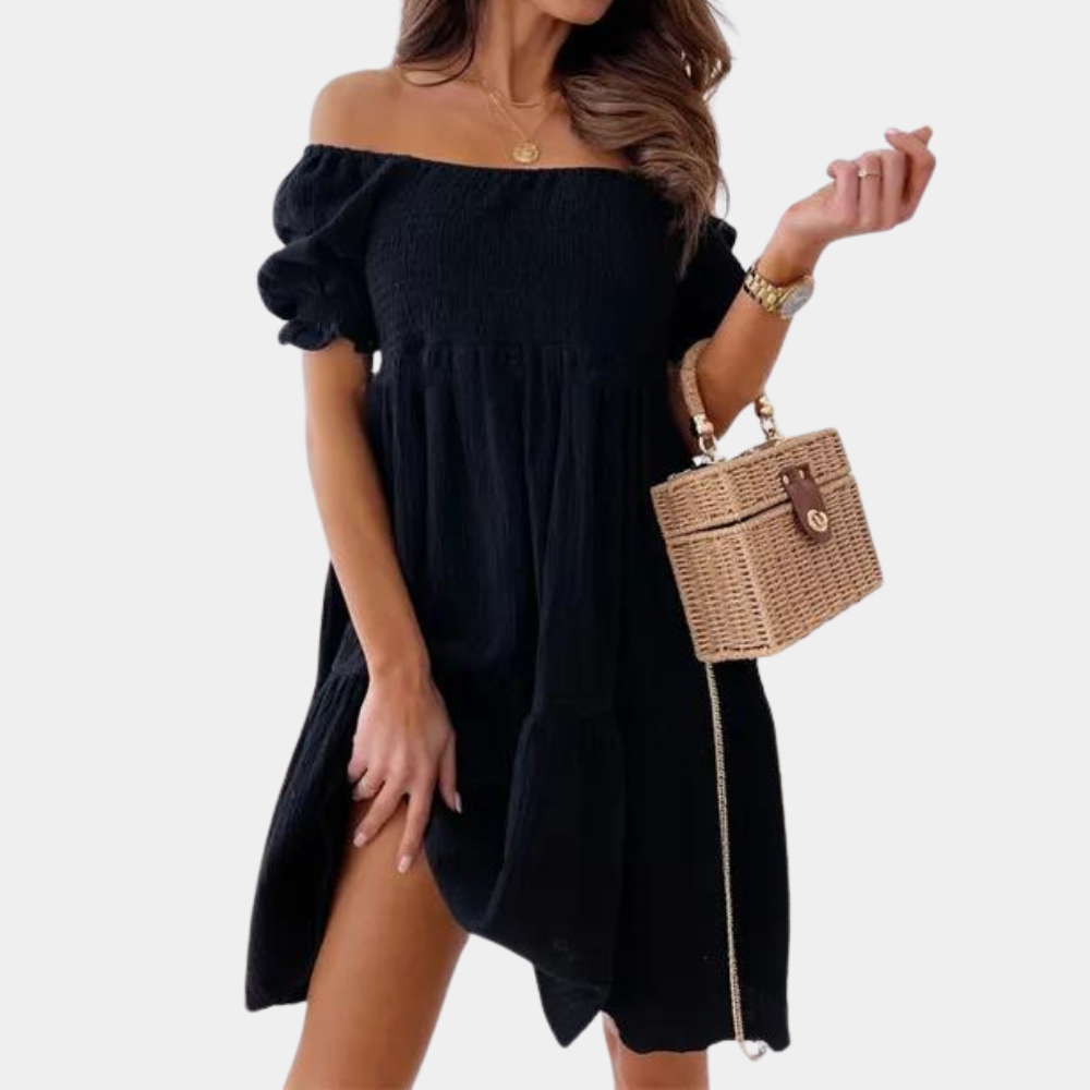 Casual Off-Shoulder Summer Dress for Women