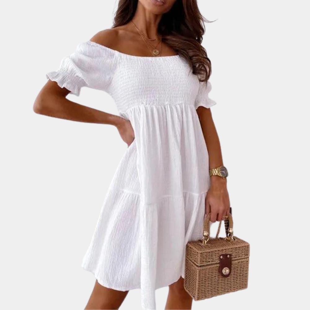 Casual Off-Shoulder Summer Dress for Women