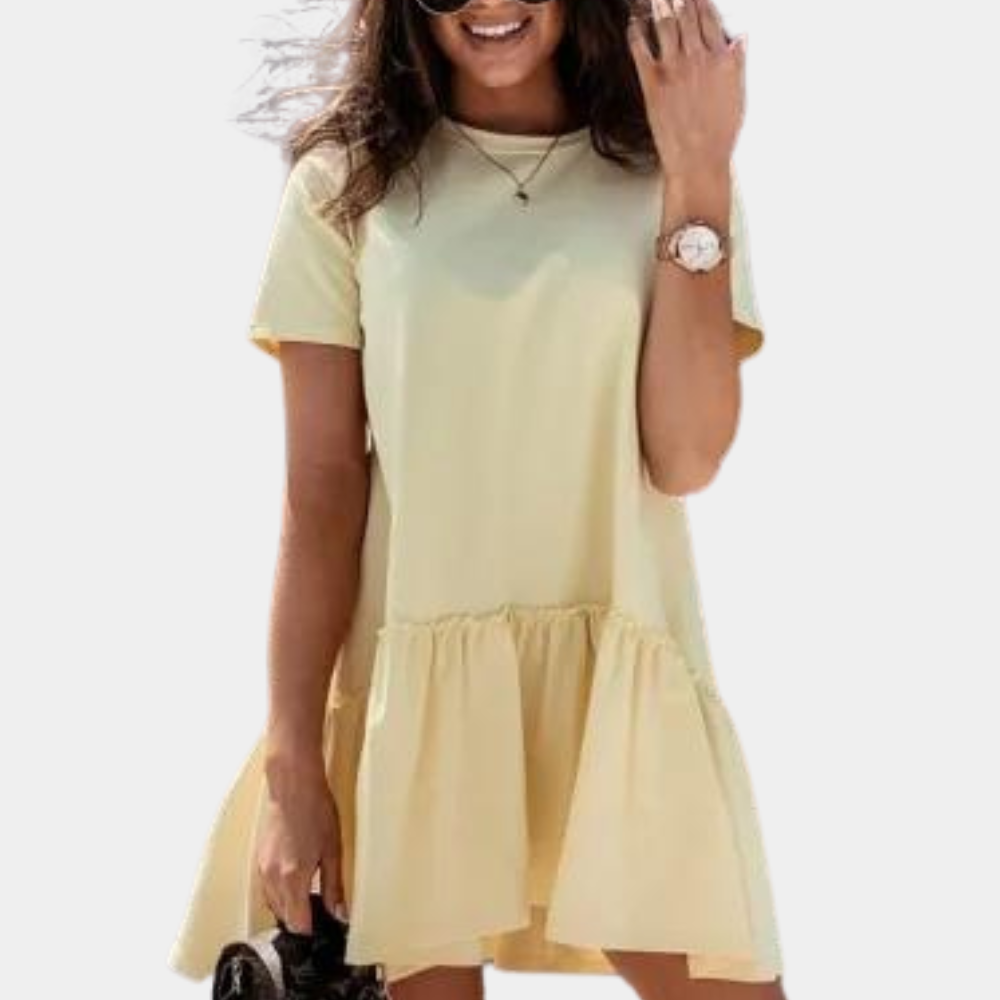 Comfortable Casual Ladies' Summer Mini Dress