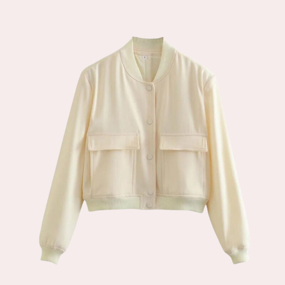 Casual Summer Bomber Jacket for Women