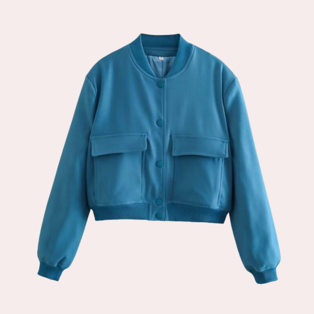 Casual Summer Bomber Jacket for Women