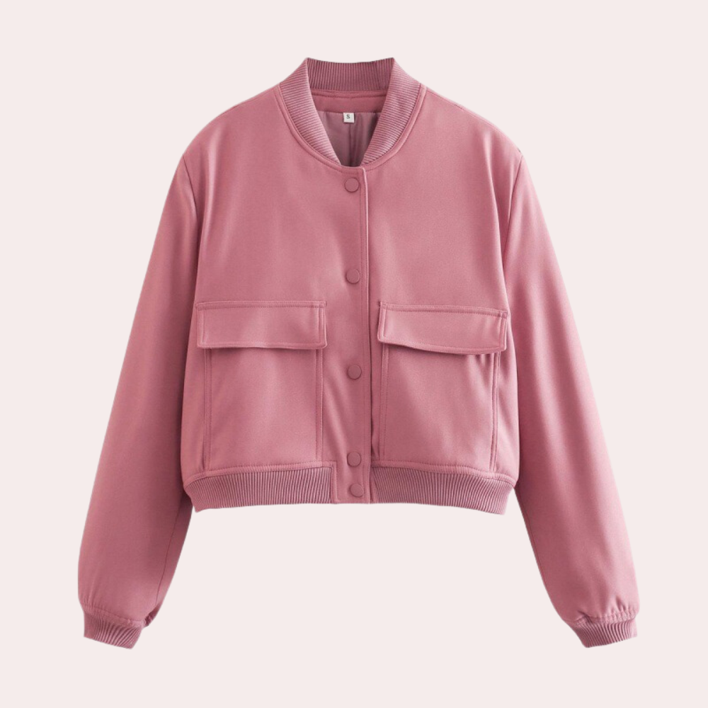 Casual Summer Bomber Jacket for Women