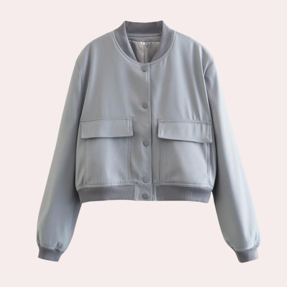 Casual Summer Bomber Jacket for Women