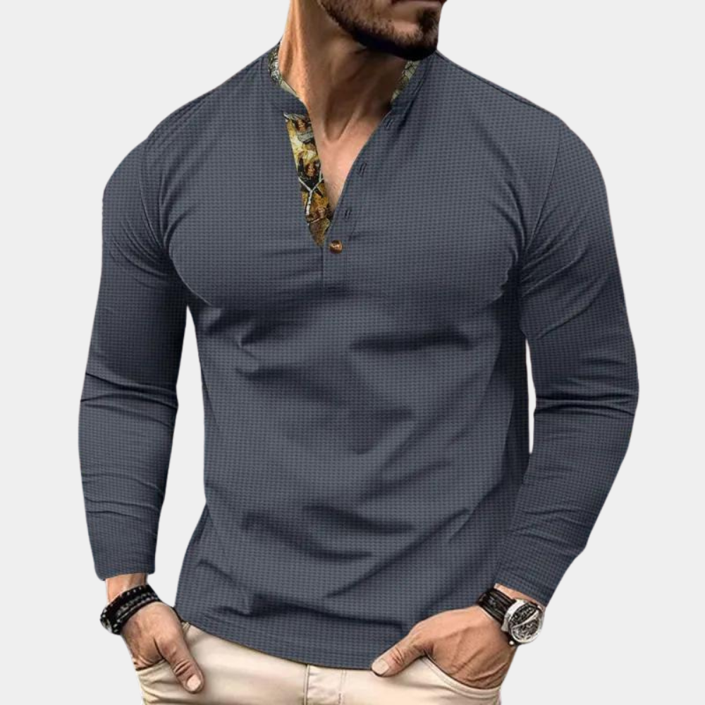 Casual T-shirt with Short Sleeves for Men - Perfect for Summer