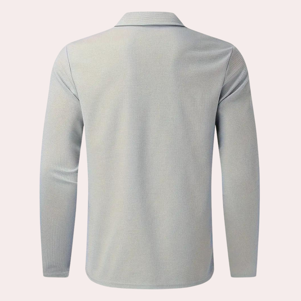 Casual men's zip jacket for summer