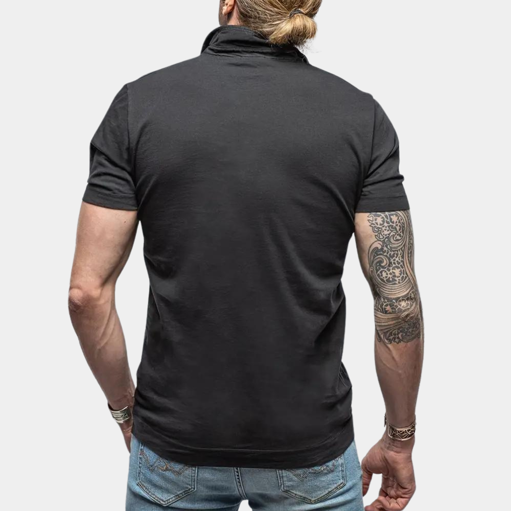 Casual men's polo shirt for summer
