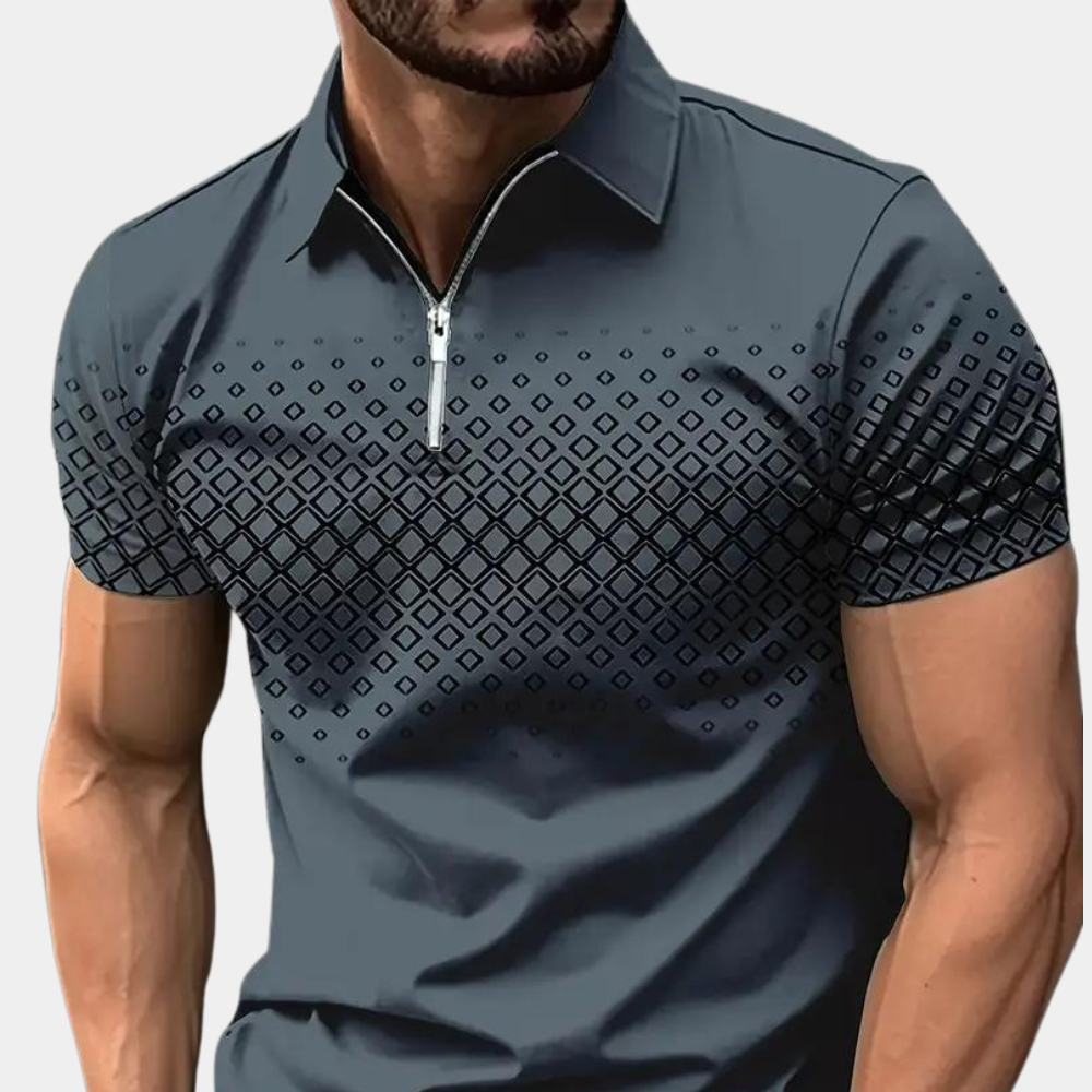 Summer Printed Polo for Men