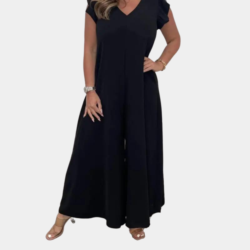 Casual summer jumpsuit dress for women