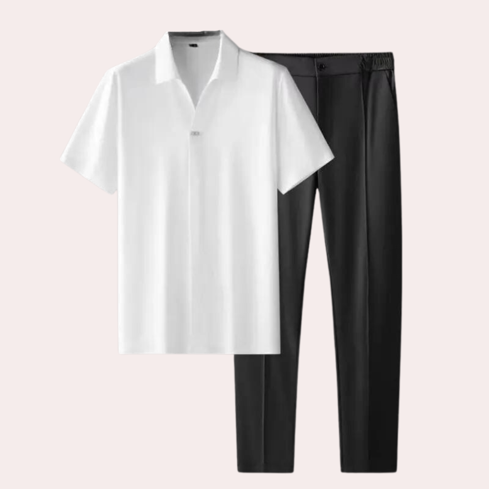 Casual Men's Two-Piece Summer Set