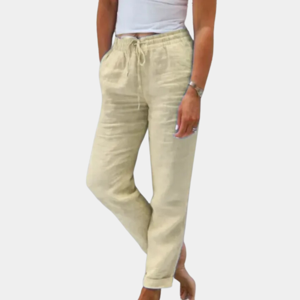 Casual ladies' trousers for summer