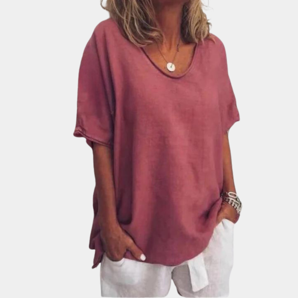 Comfortable and Oversized T-Shirt for Women - Perfect for Summer