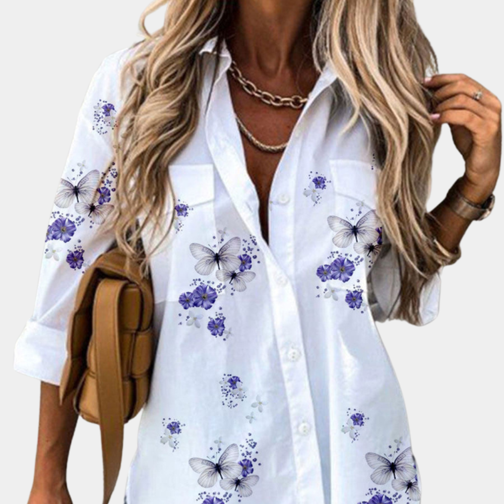 Casual and Comfortable Summer Shirt for Women - Perfect for Sunny Spring Days