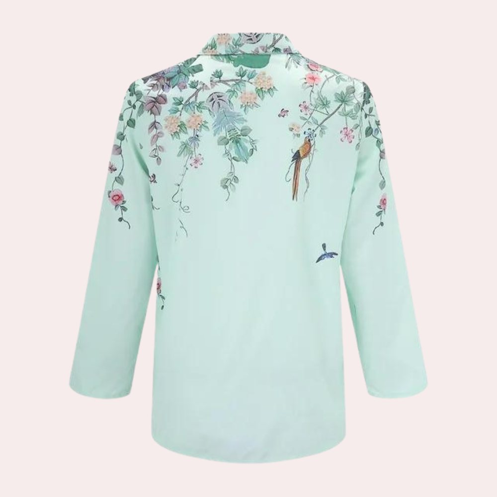 Summer Floral Women's Blouse