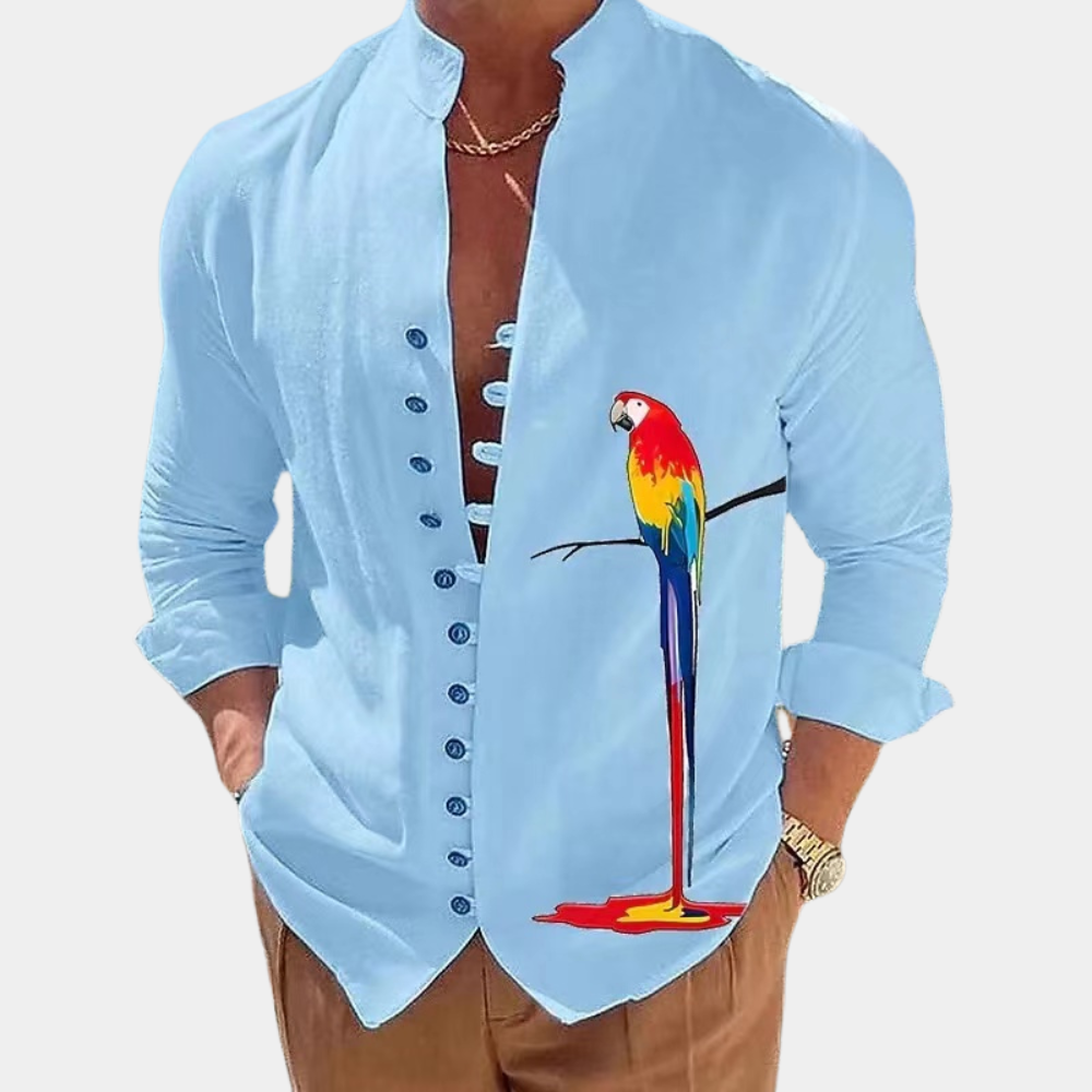 Casual Men's Shirt for Summer