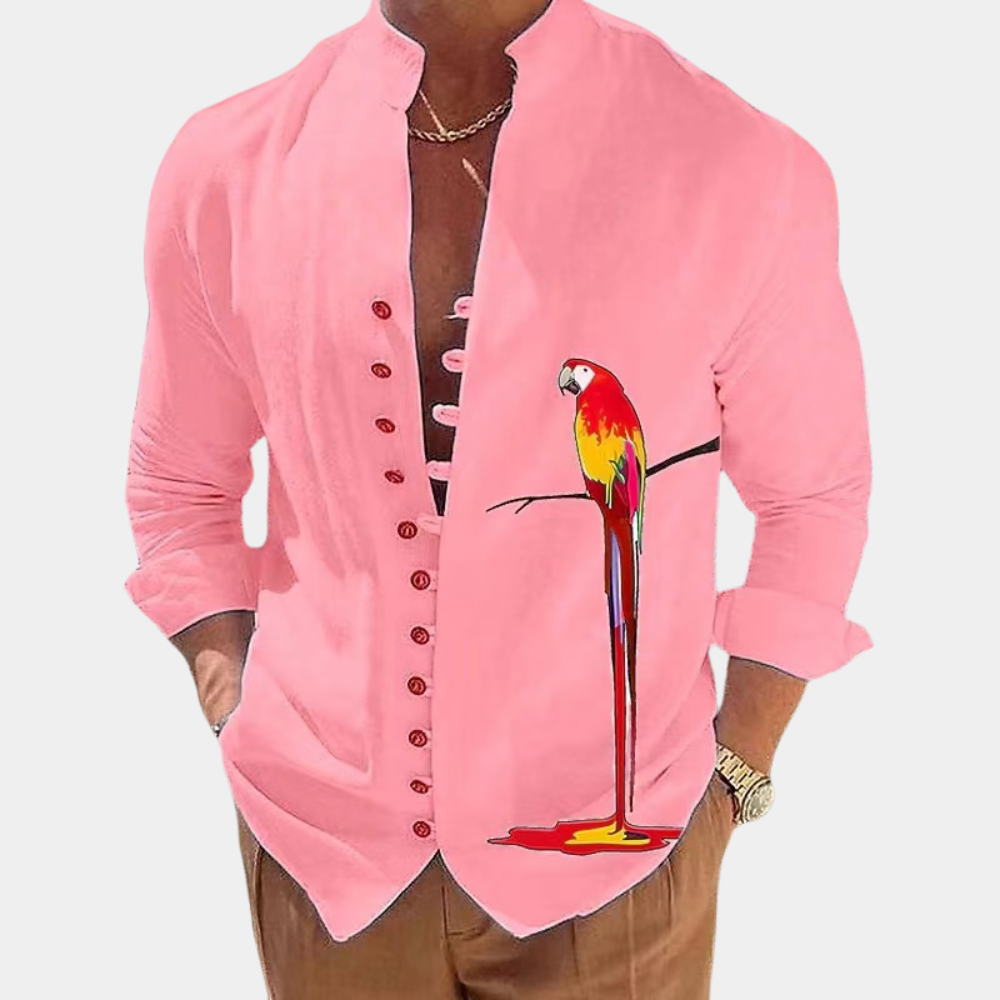 Casual Men's Shirt for Summer