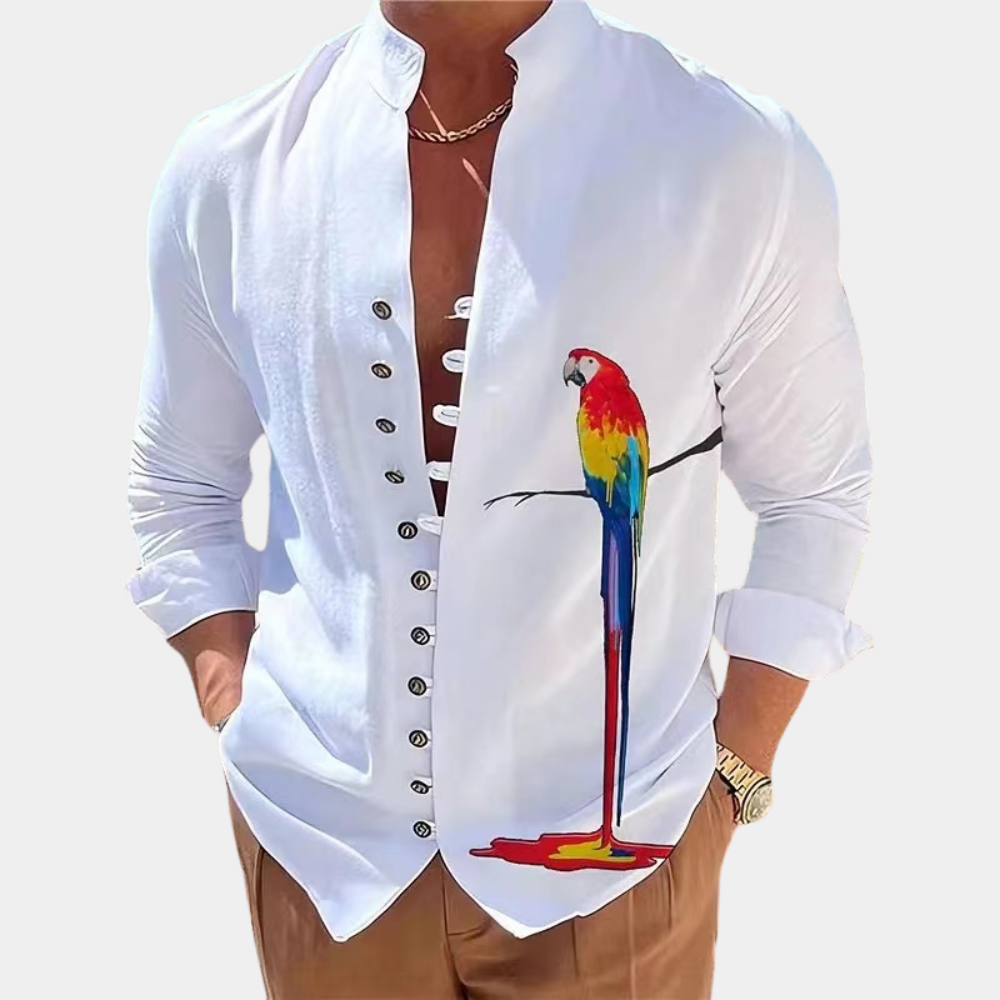 Casual Men's Shirt for Summer