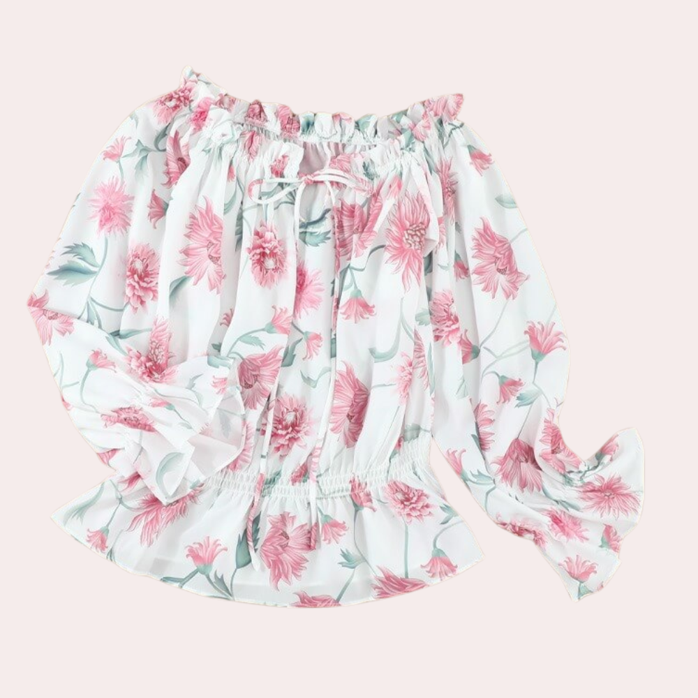 Stylish Floral Blouse for Women - Perfect for Summer