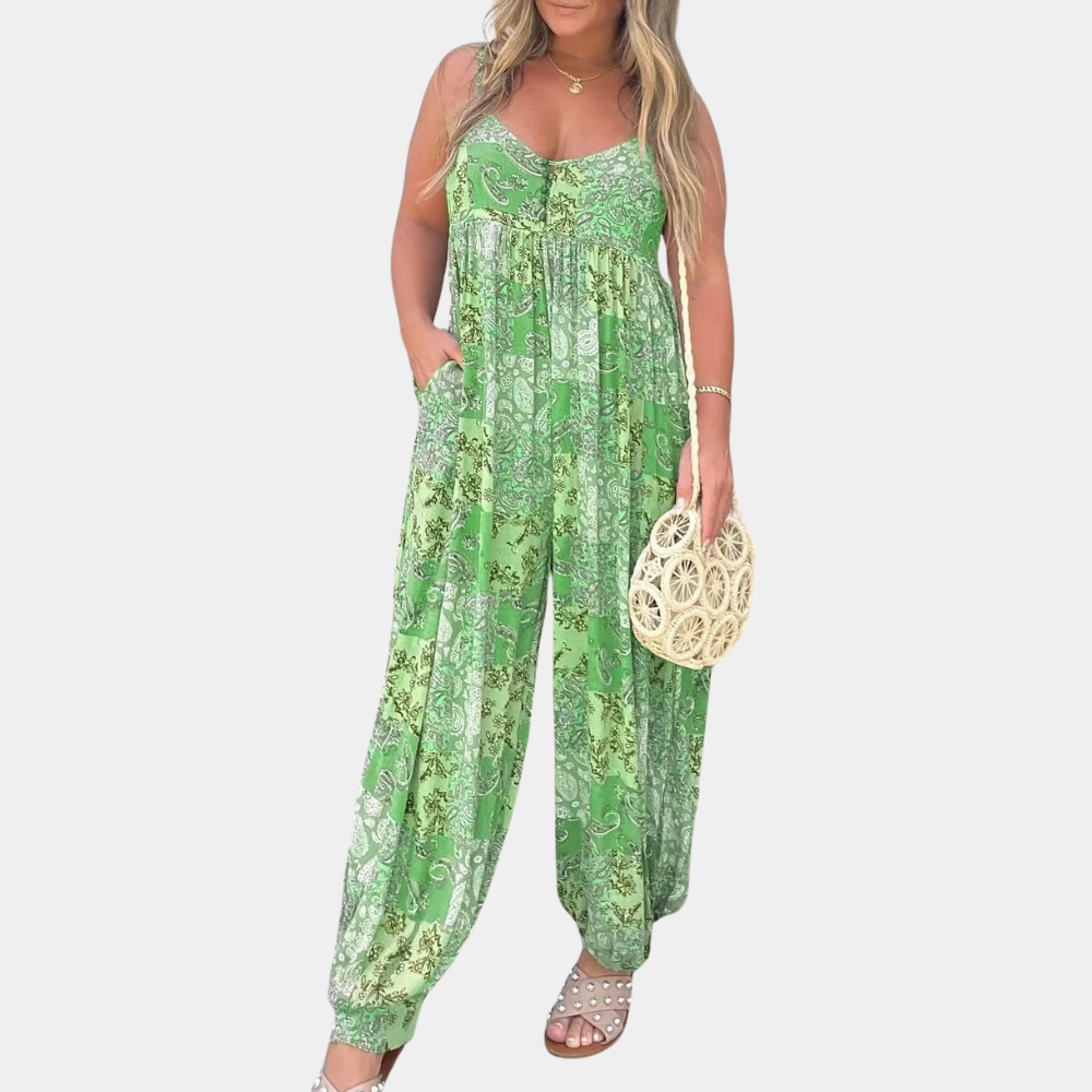 Summer Women's Boho-Style Jumpsuit