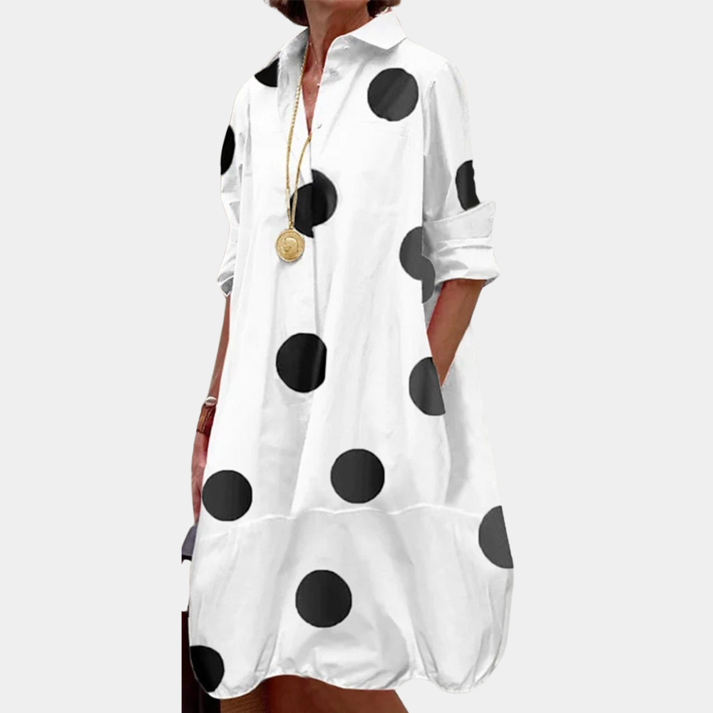 Casual Printed Ladies' Dress for Summer