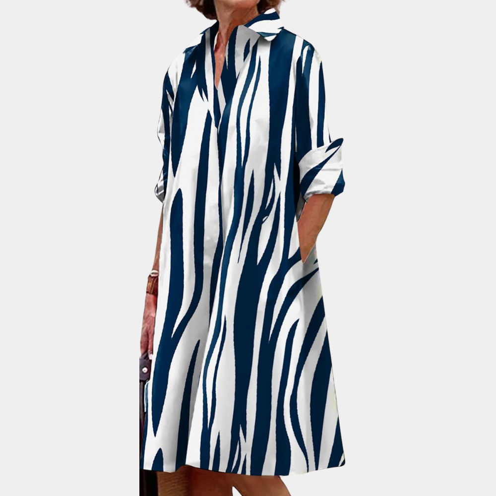 Casual Printed Ladies' Dress for Summer